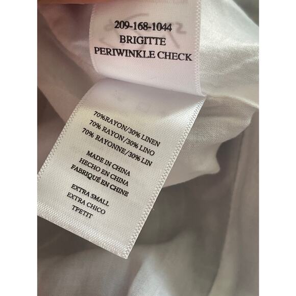 Rails Brigitte‎ Pertwinkle Check Wrap Dress - Picture 11 of 12